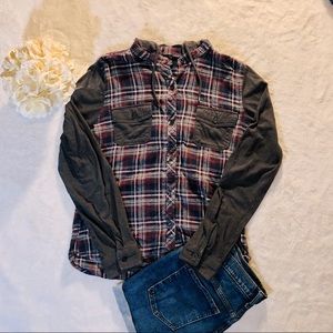 Empyre Plaid Shirt with Hood